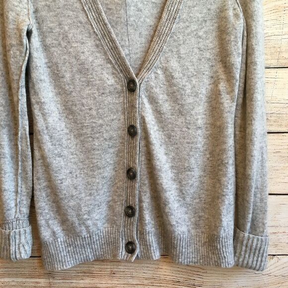 BANANA REPUBLIC WOOL/ CASHMERE BLEND CARDIGAN - Picture 2 of 6